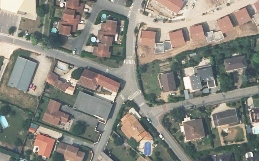 Vue aérienne du Mini-giratoire n°1469016004