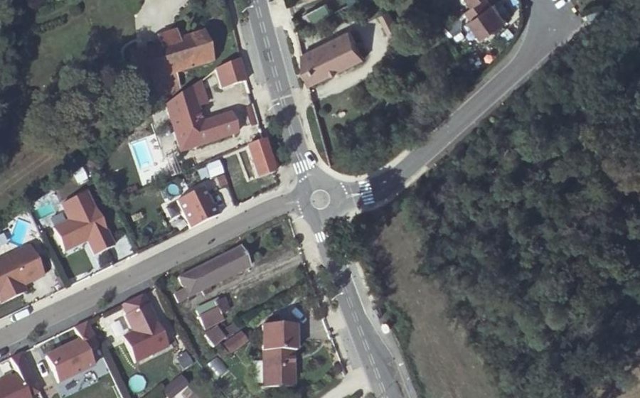 Vue aérienne du Mini-giratoire n°1470781286