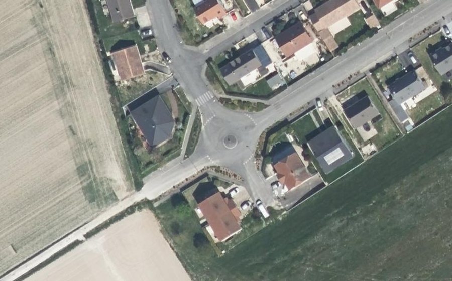 Vue aérienne du Mini-giratoire n°1473076514