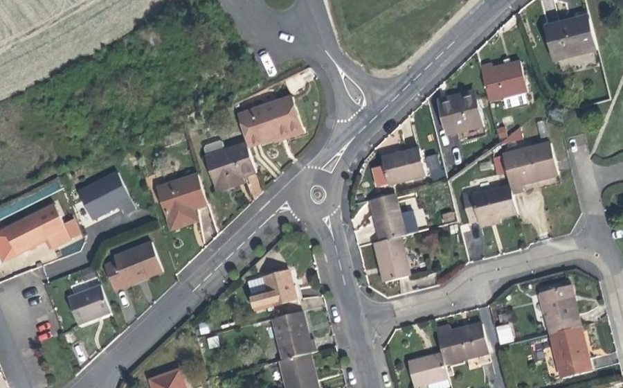 Vue aérienne du Mini-giratoire n°1473076602
