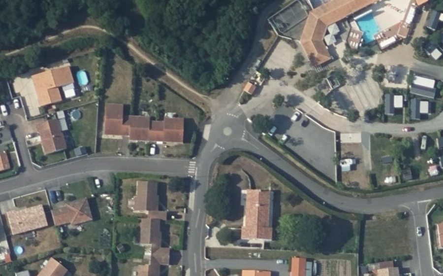 Vue aérienne du Mini-giratoire n°1473434662