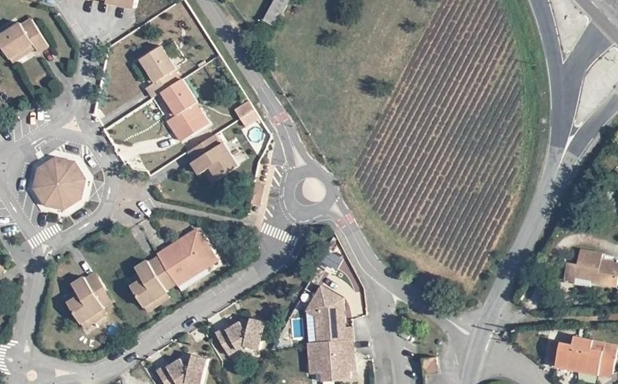 Vue aérienne du Mini-giratoire n°1474028682
