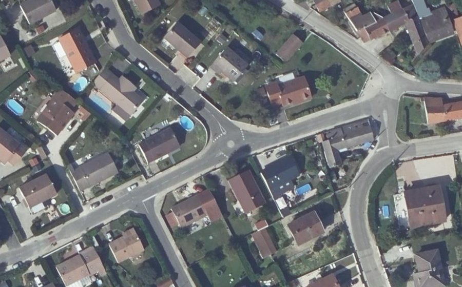 Vue aérienne du Mini-giratoire n°1475268999