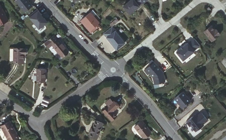 Vue aérienne du Mini-giratoire n°1476257614