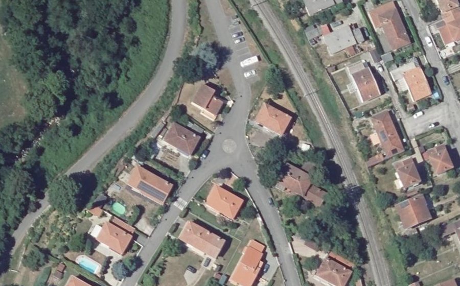 Vue aérienne du Mini-giratoire n°1476486858