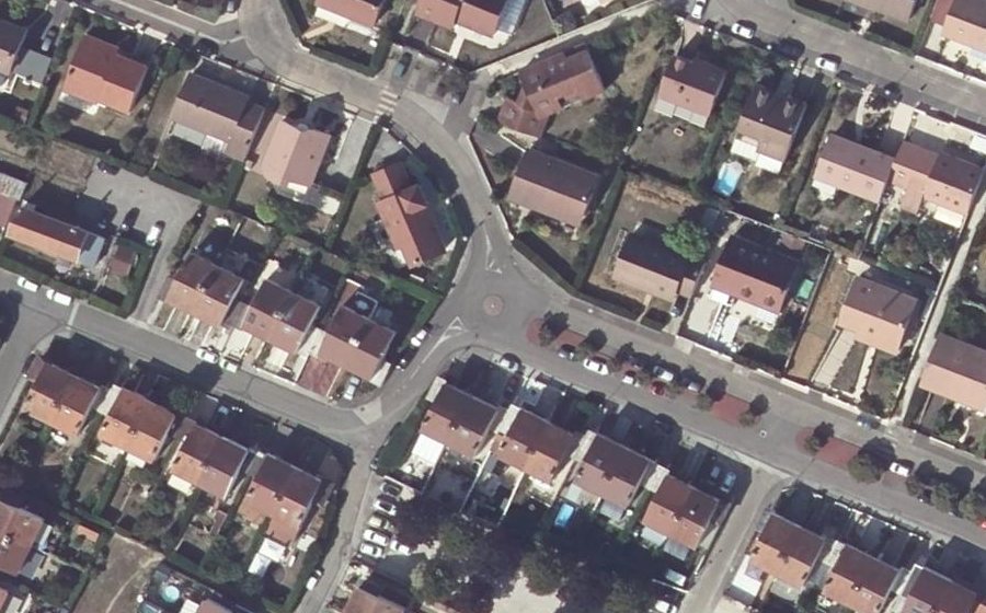 Vue aérienne du Mini-giratoire n°1478877954