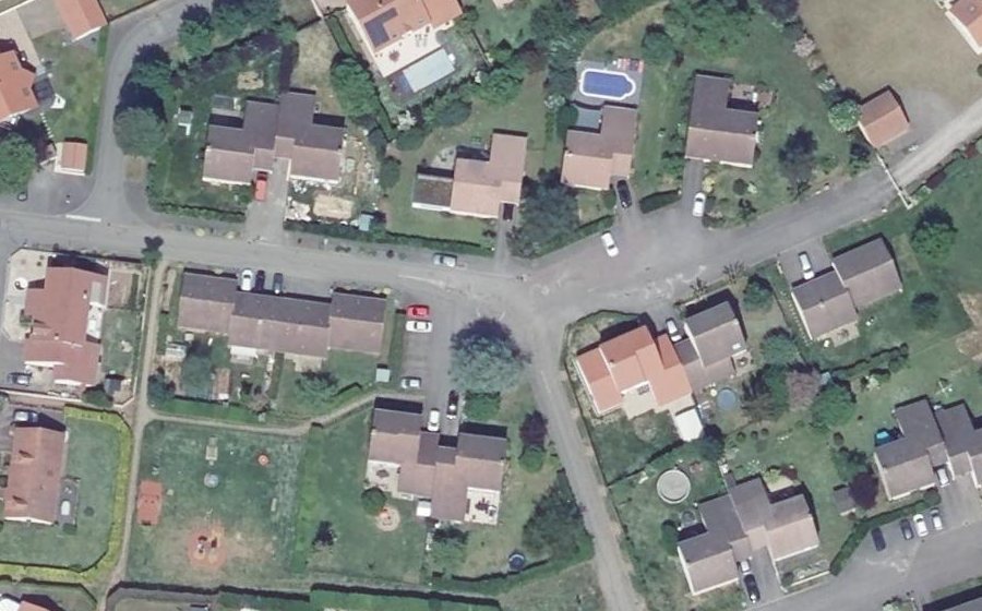 Vue aérienne du Mini-giratoire n°1481054508