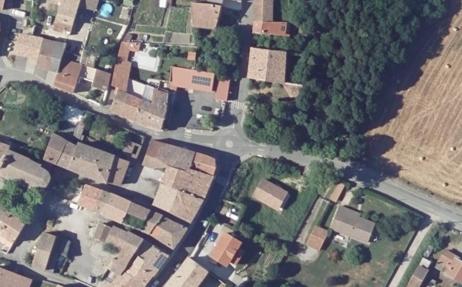 Vue aérienne du Mini-giratoire n°1481438165