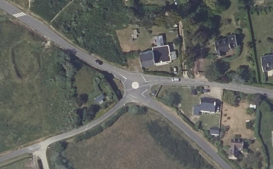 Vue aérienne du Mini-giratoire n°1481609160