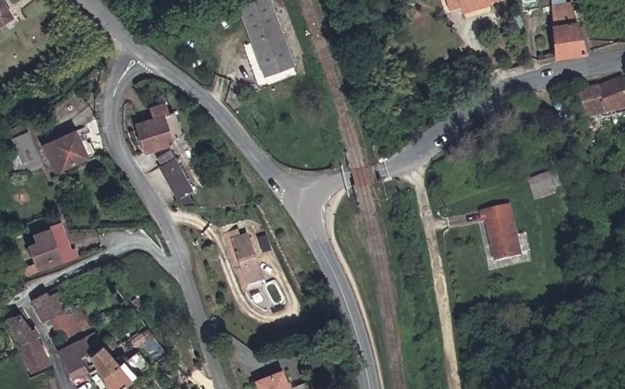 Vue aérienne du Mini-giratoire n°1483526293