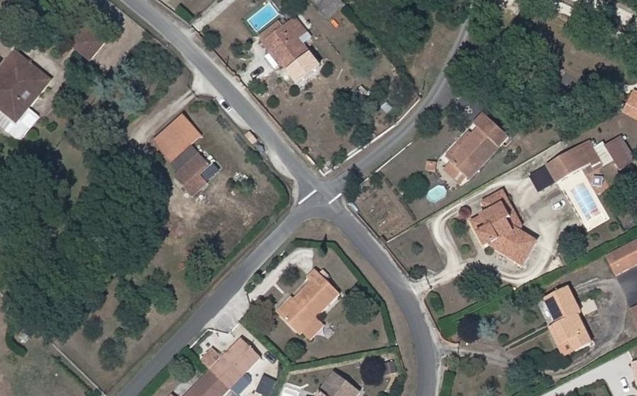 Vue aérienne du Mini-giratoire n°1486033879