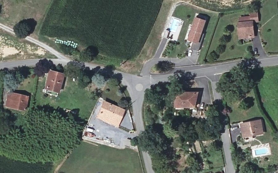 Vue aérienne du Mini-giratoire n°1486071829