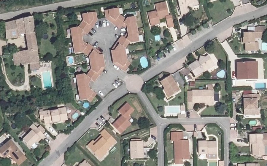 Vue aérienne du Mini-giratoire n°1486342156