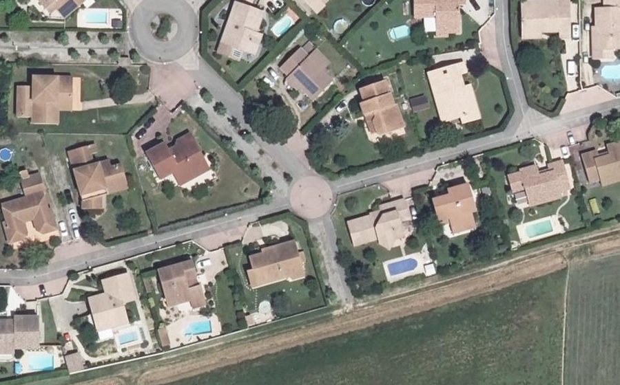 Vue aérienne du Mini-giratoire n°1486342164