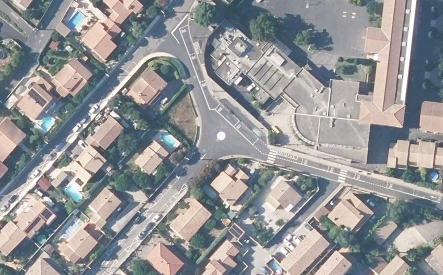 Vue aérienne du Mini-giratoire n°1487746564