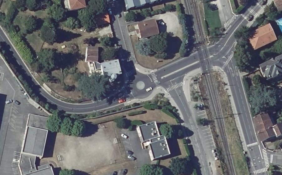 Vue aérienne du Mini-giratoire n°1488653728