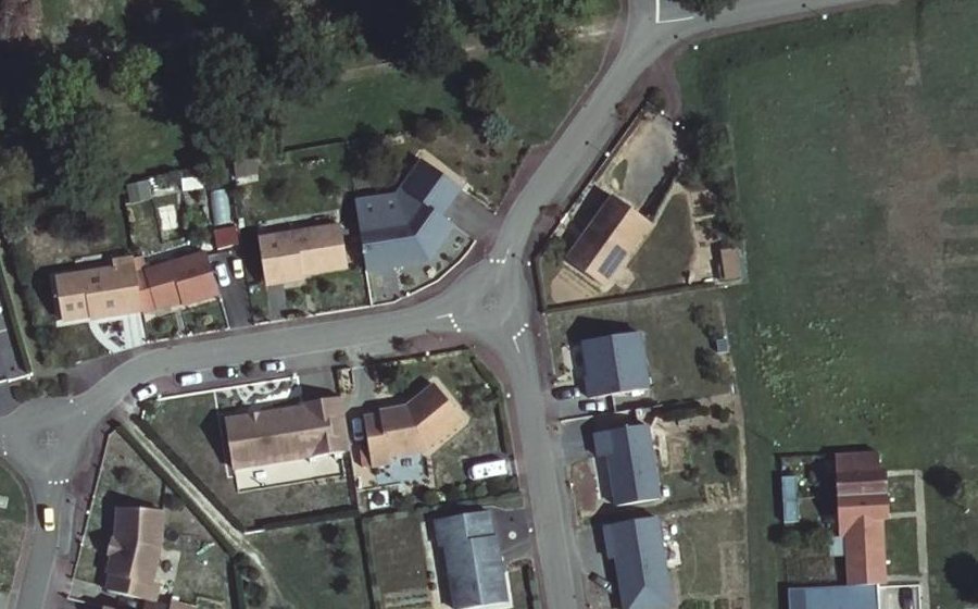 Vue aérienne du Mini-giratoire n°1489598282