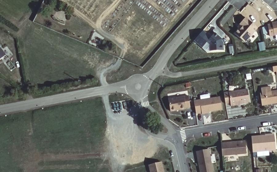Vue aérienne du Mini-giratoire n°1489598385