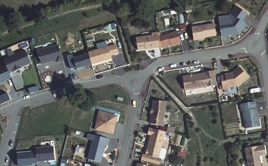 Vue aérienne du Mini-giratoire n°1489598412