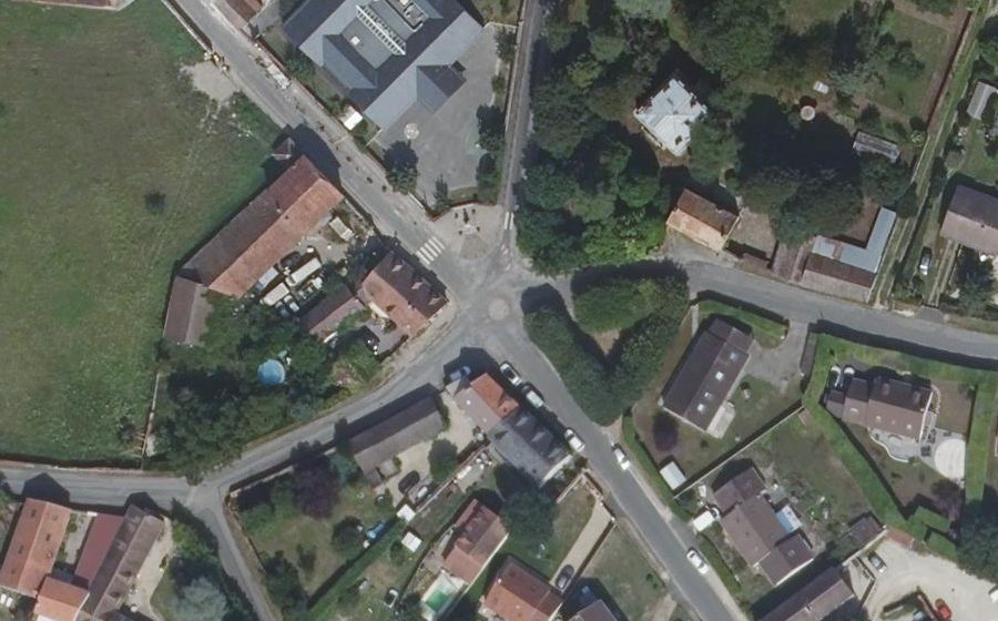 Vue aérienne du Mini-giratoire n°1489701807