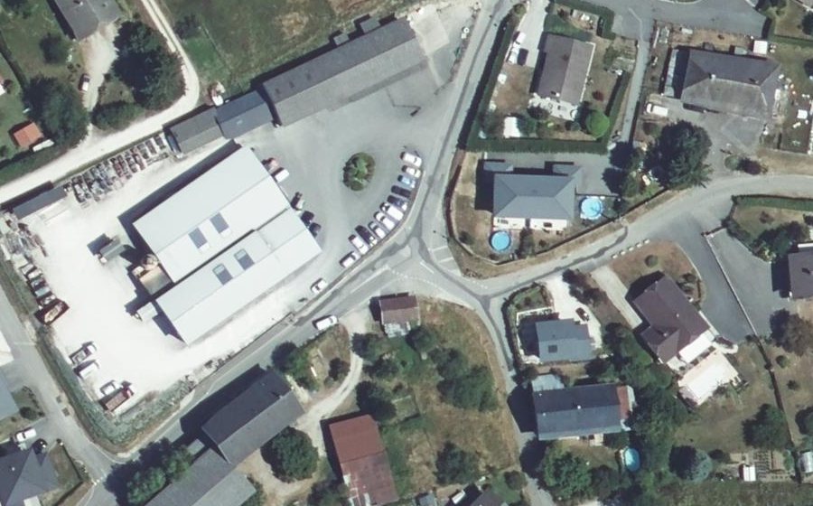 Vue aérienne du Mini-giratoire n°1490435455