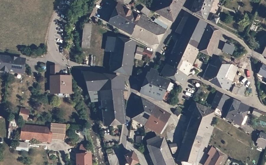 Vue aérienne du Mini-giratoire n°1495890306