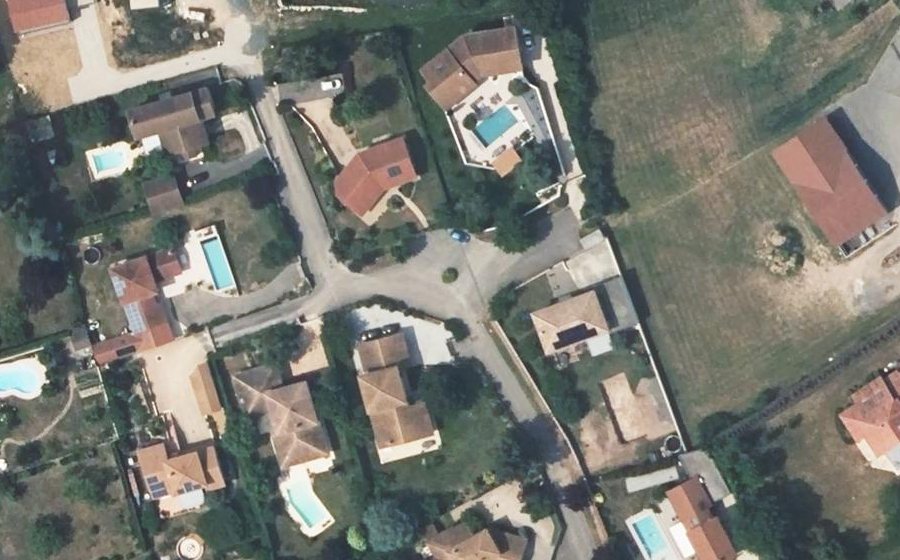 Vue aérienne du Mini-giratoire n°1496305920