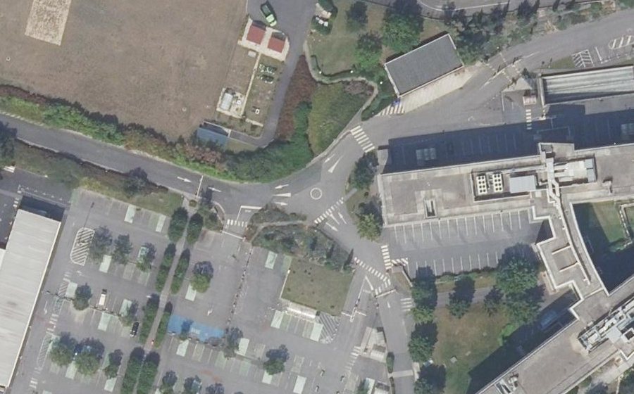 Vue aérienne du Mini-giratoire n°1497263259