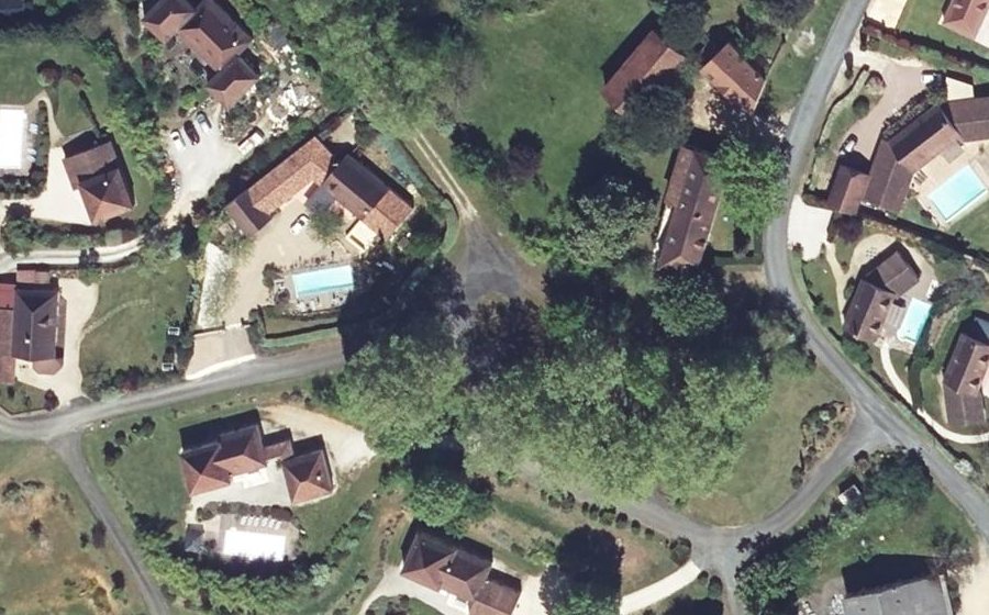 Vue aérienne du Mini-giratoire n°1498653941