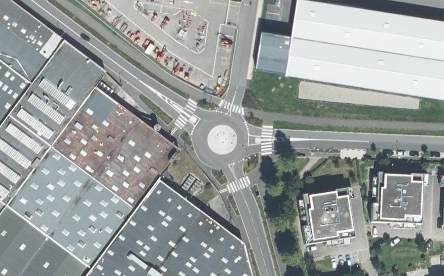 Vue aérienne du Mini-giratoire n°1500639794