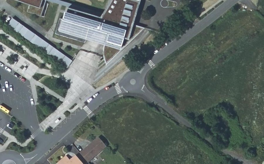 Vue aérienne du Mini-giratoire n°1502869300