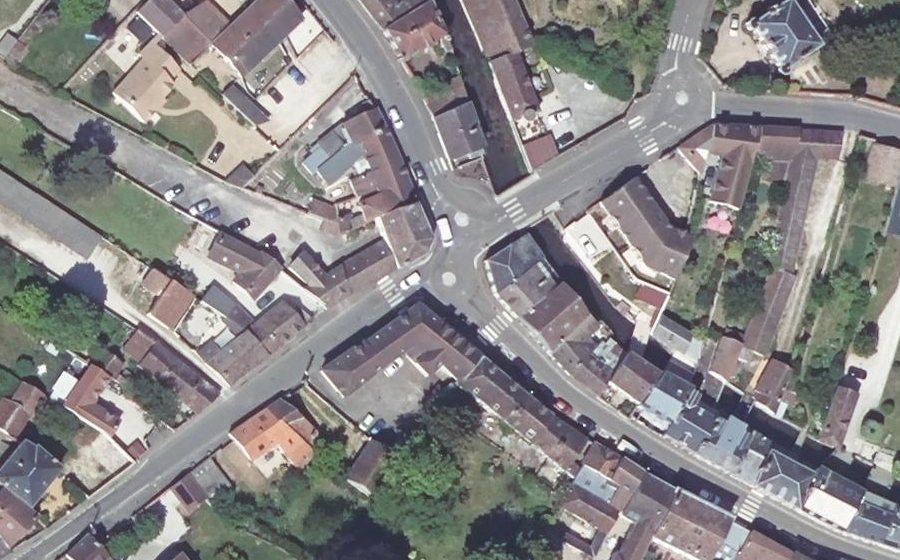Vue aérienne du Mini-giratoire n°1503840193