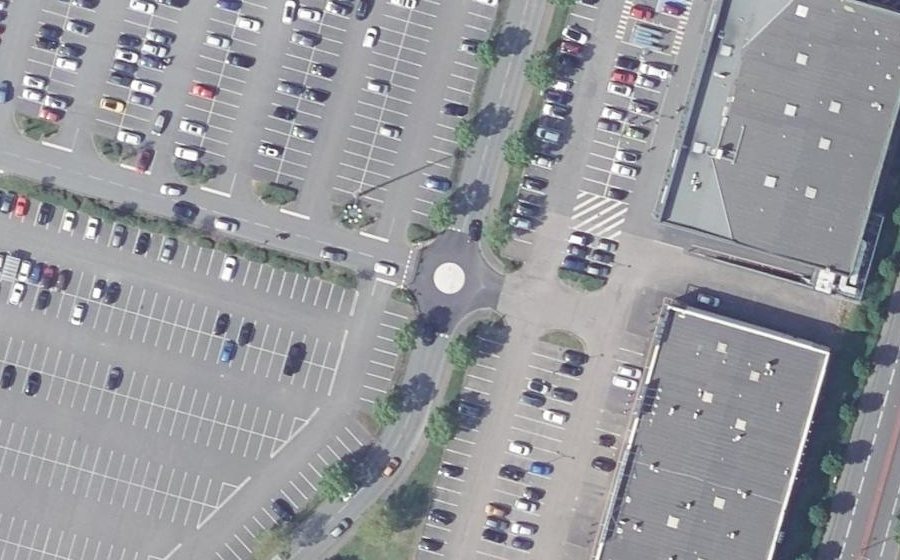 Vue aérienne du Mini-giratoire n°1505552670