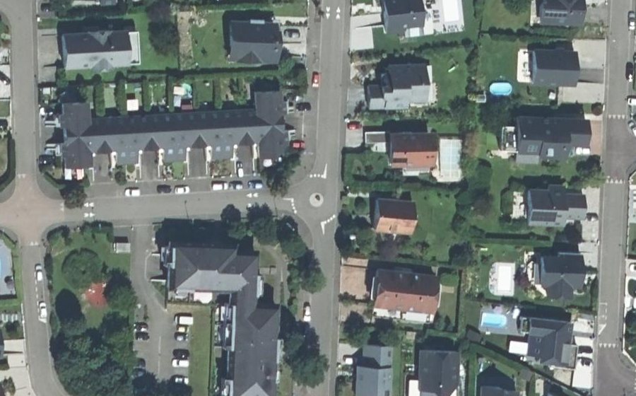Vue aérienne du Mini-giratoire n°1506584094