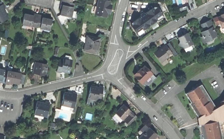Vue aérienne du Mini-giratoire n°1507594218