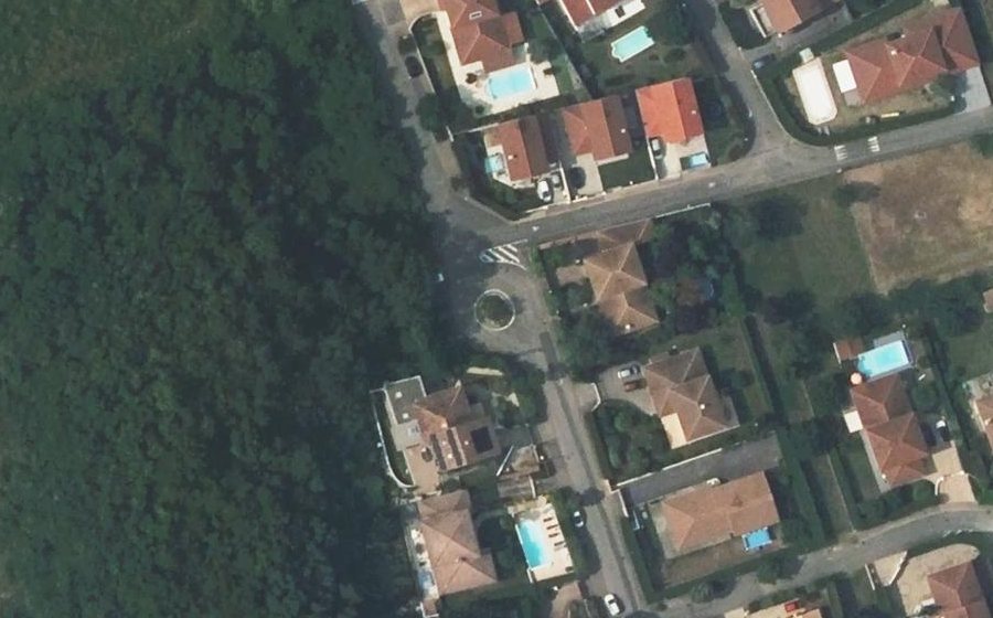 Vue aérienne du Mini-giratoire n°1508464910