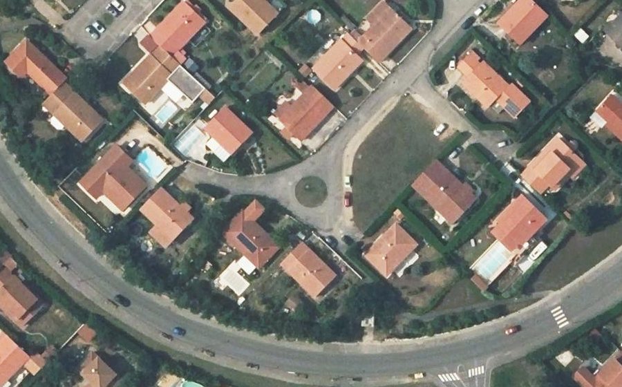 Vue aérienne du Mini-giratoire n°1508735495