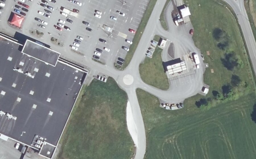 Vue aérienne du Mini-giratoire n°1508933464