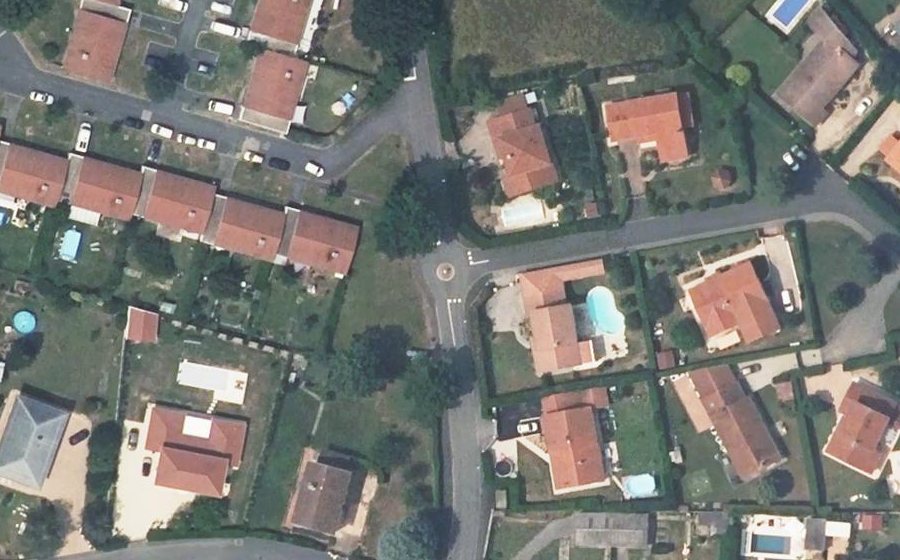 Vue aérienne du Mini-giratoire n°1509486493
