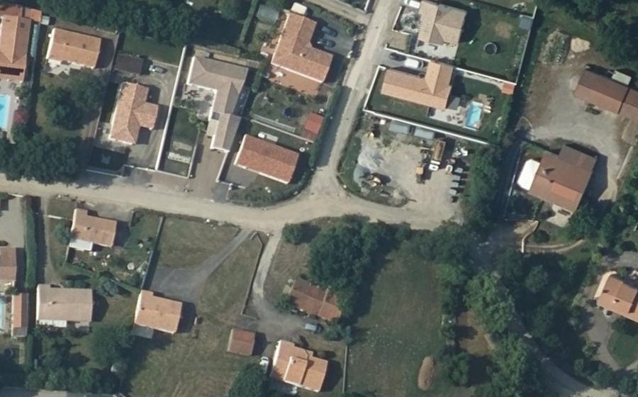Vue aérienne du Mini-giratoire n°1509864099