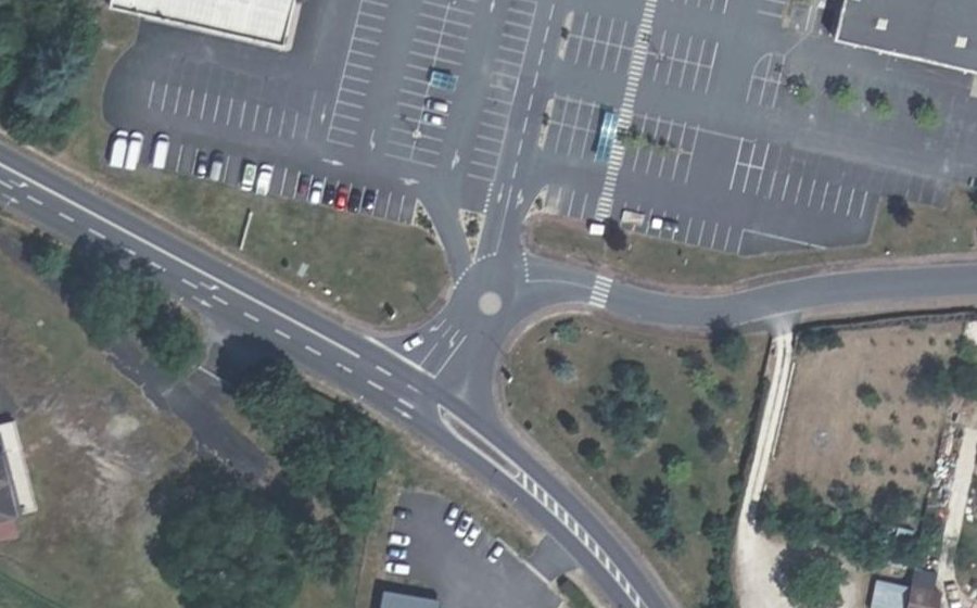 Vue aérienne du Mini-giratoire n°1510303598