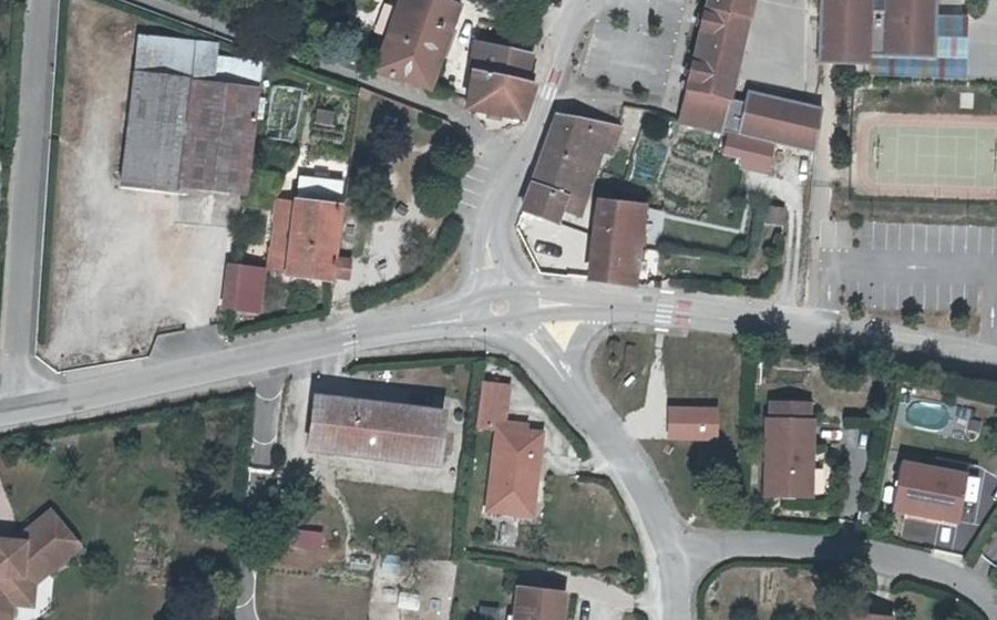 Vue aérienne du Mini-giratoire n°1511967624