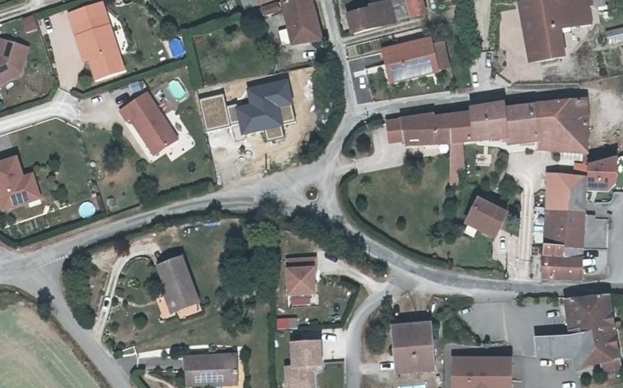 Vue aérienne du Mini-giratoire n°1511987387