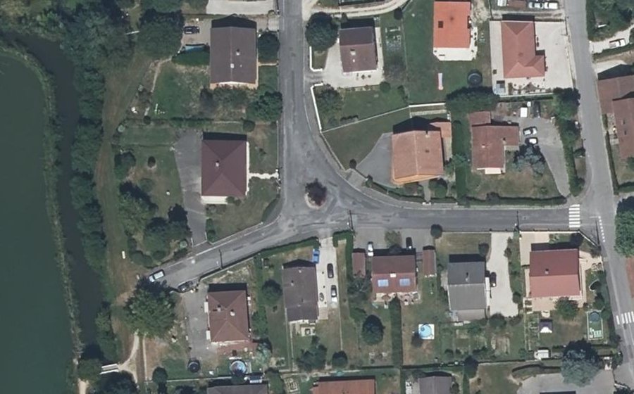 Vue aérienne du Mini-giratoire n°1513978552