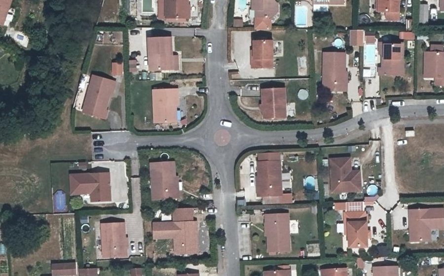 Vue aérienne du Mini-giratoire n°1514205168