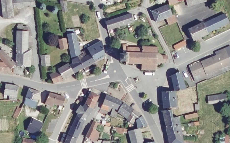 Vue aérienne du Mini-giratoire n°1514226173