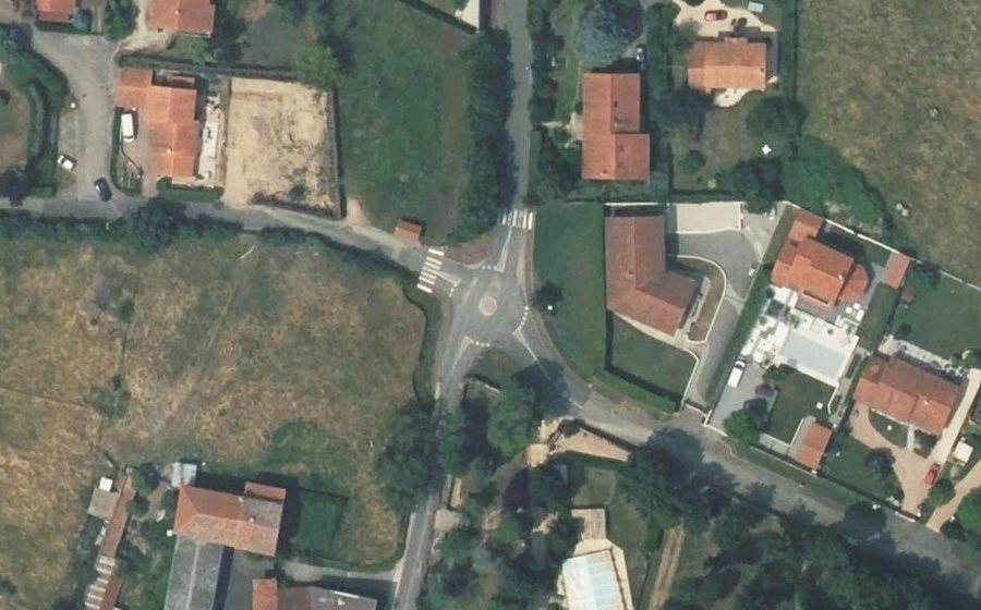 Vue aérienne du Mini-giratoire n°1515305962