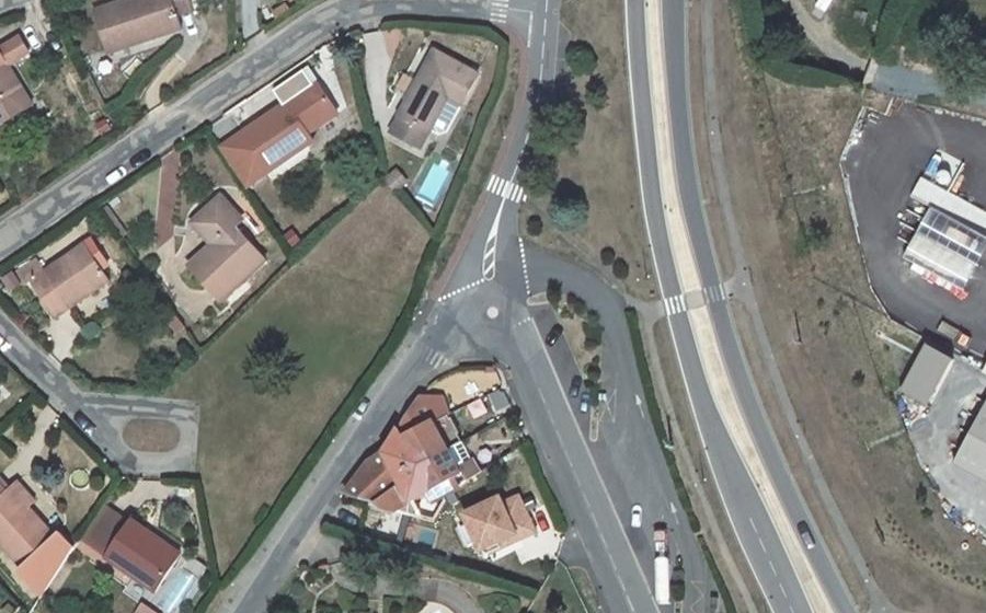 Vue aérienne du Mini-giratoire n°1516288218