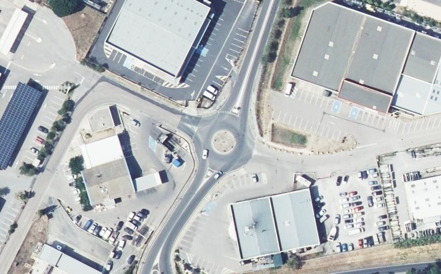 Vue aérienne du Mini-giratoire n°1518489920