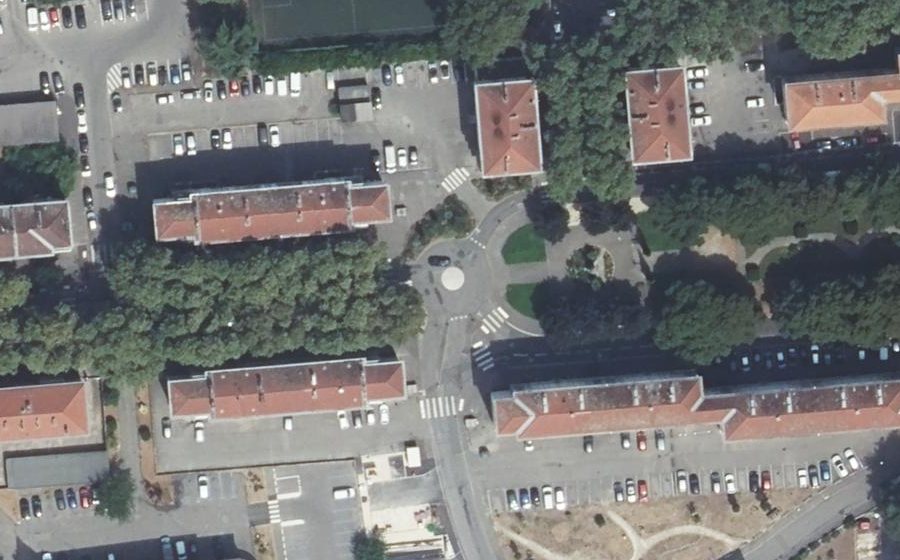 Vue aérienne du Mini-giratoire n°1519313392